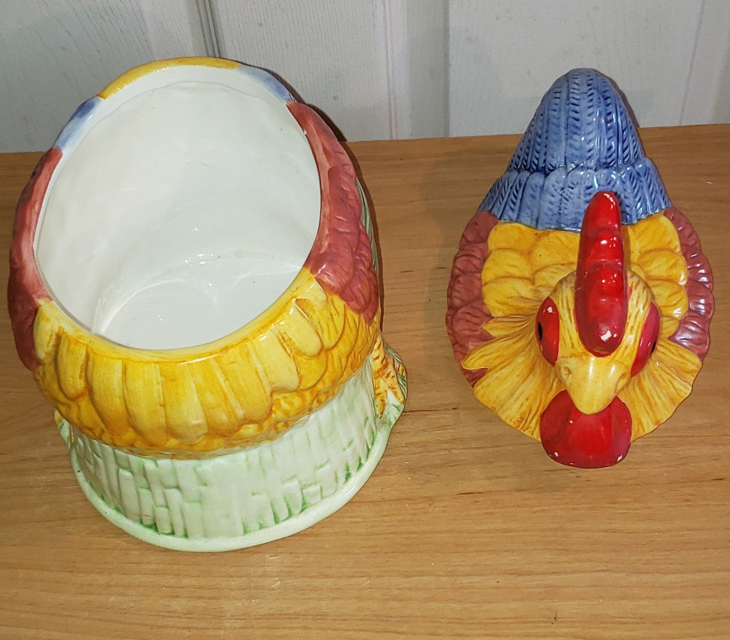 Jarre à biscuit coq