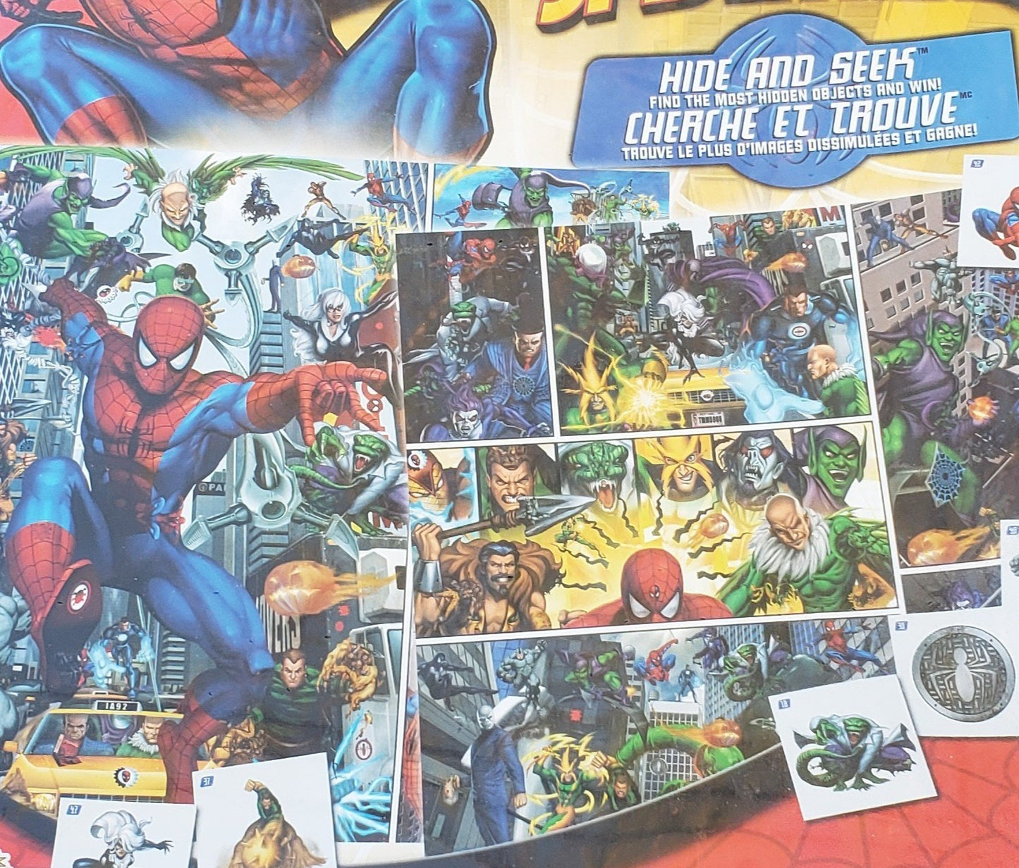 Jeu Cherche et trouve Spider-man