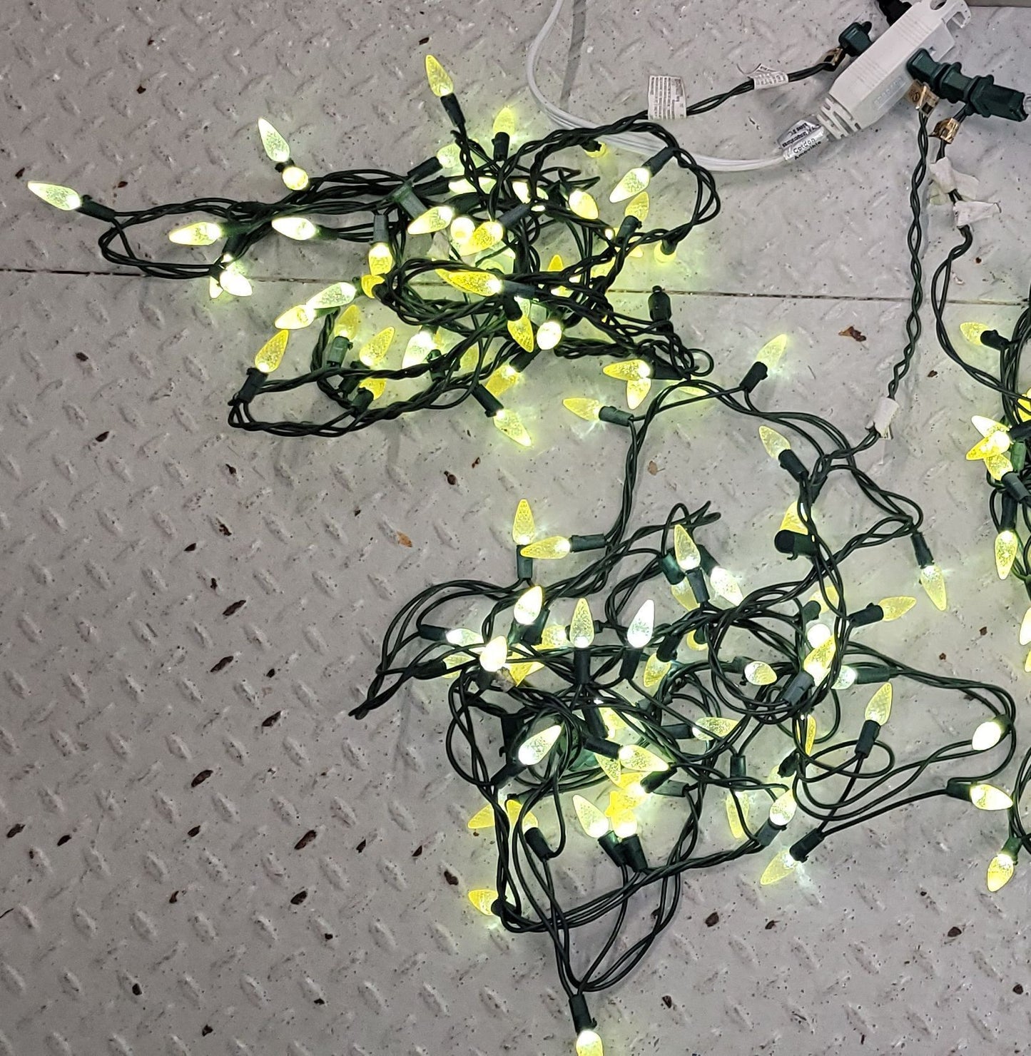 Jeu de lumière DEL blanc