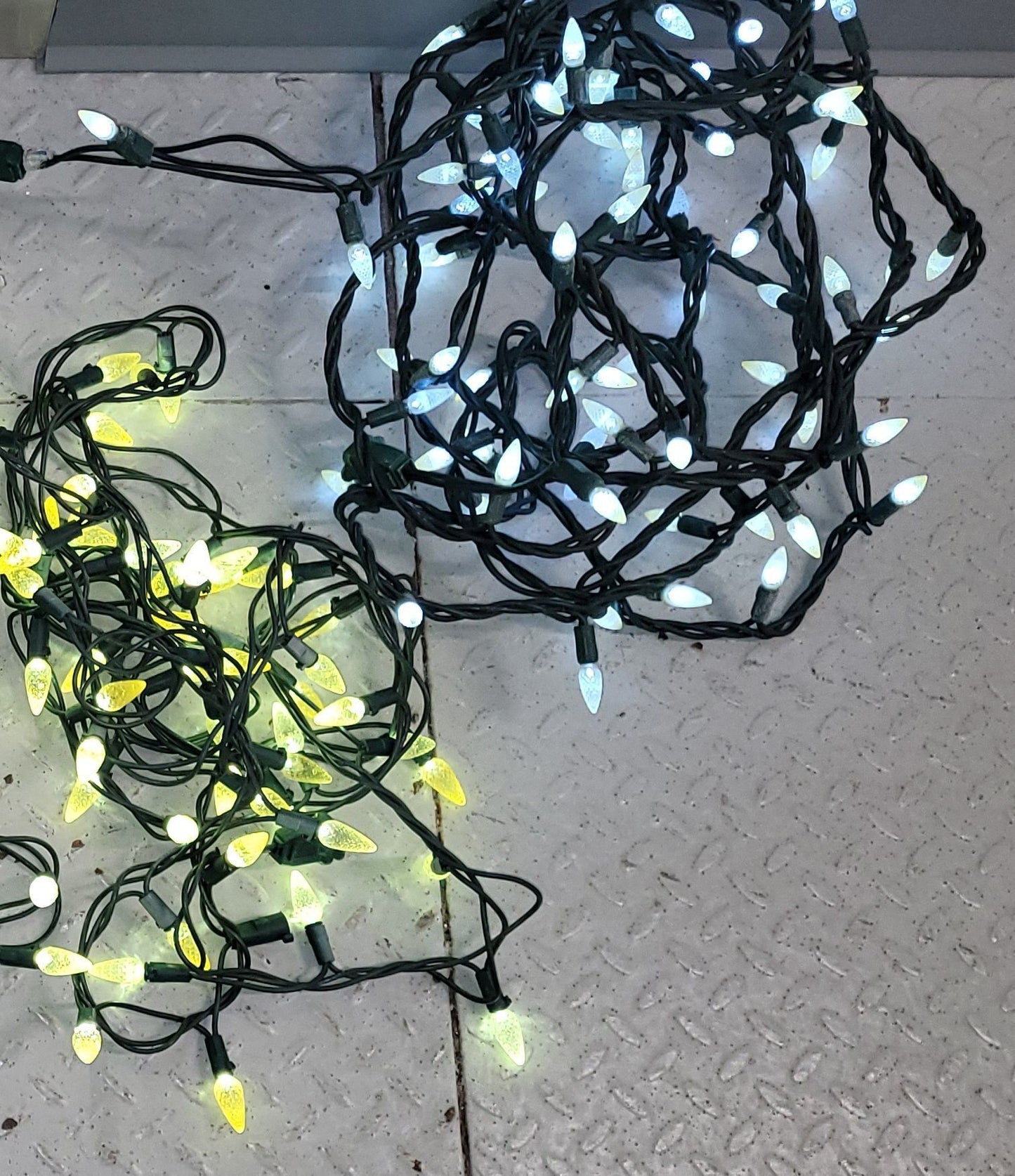 Jeu de lumière DEL blanc