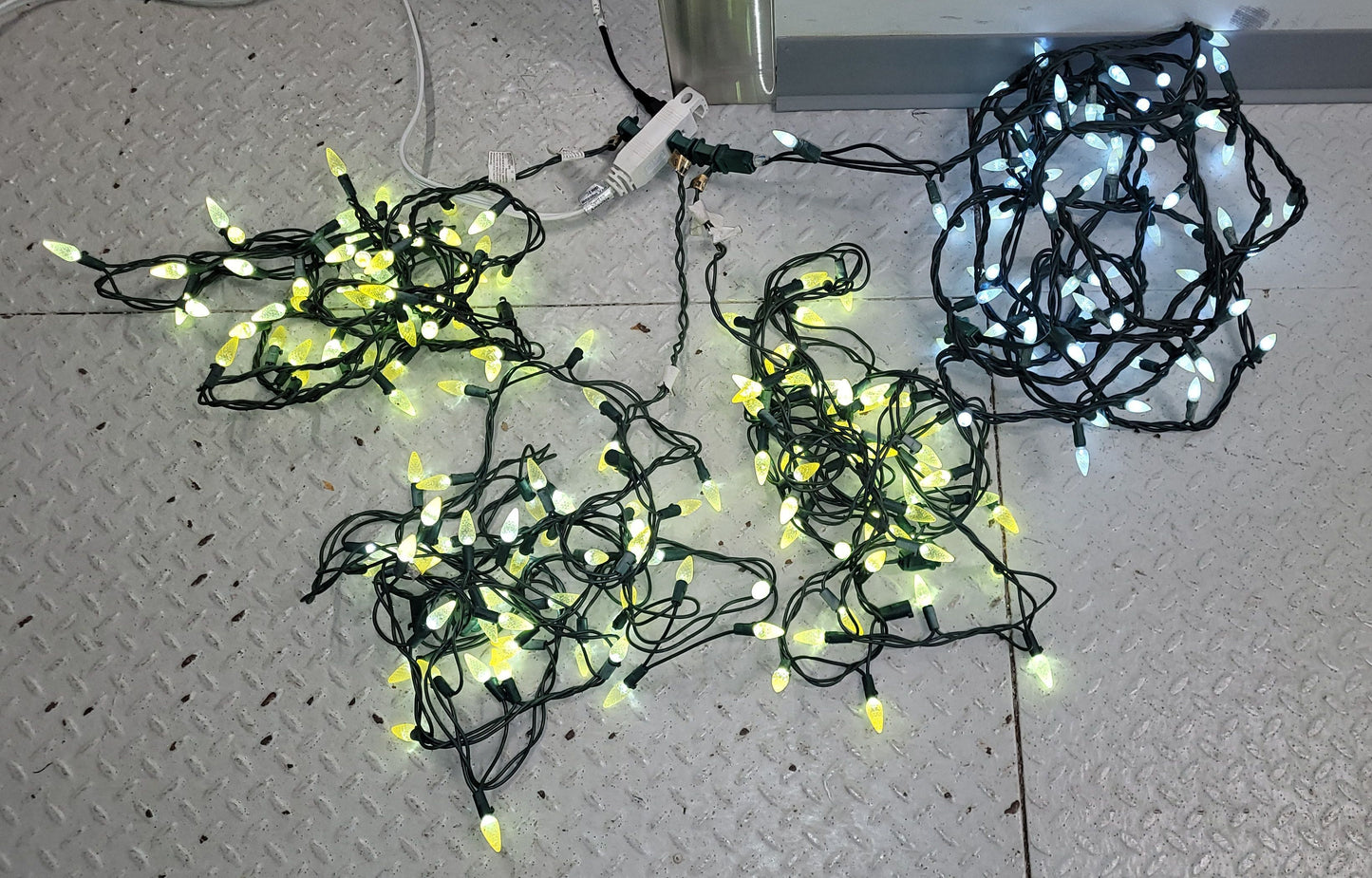 Jeu de lumière DEL blanc