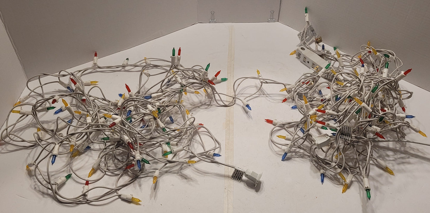 Jeux de lumières DEL multicolores