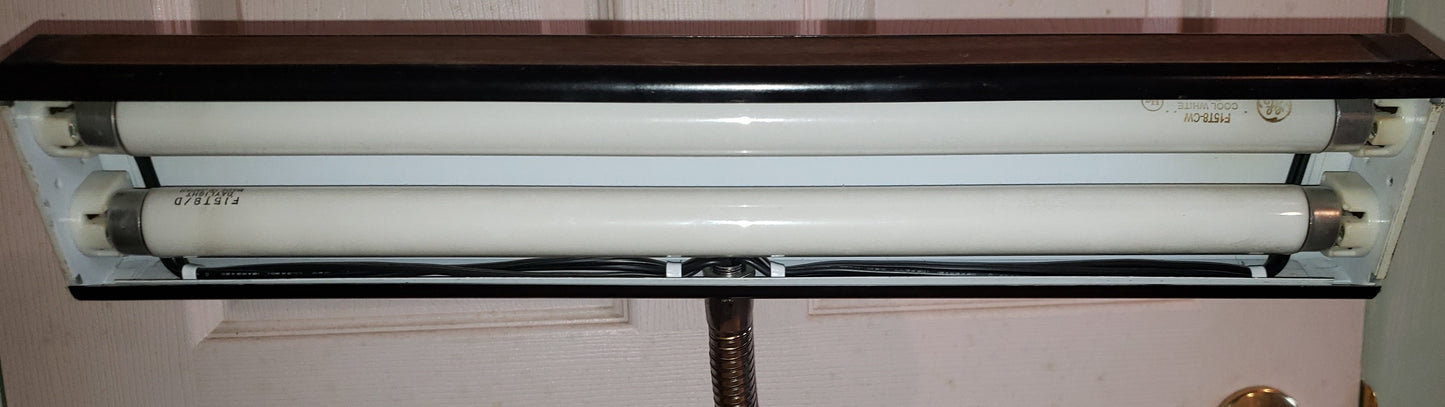 Lampe de bureau avec néons