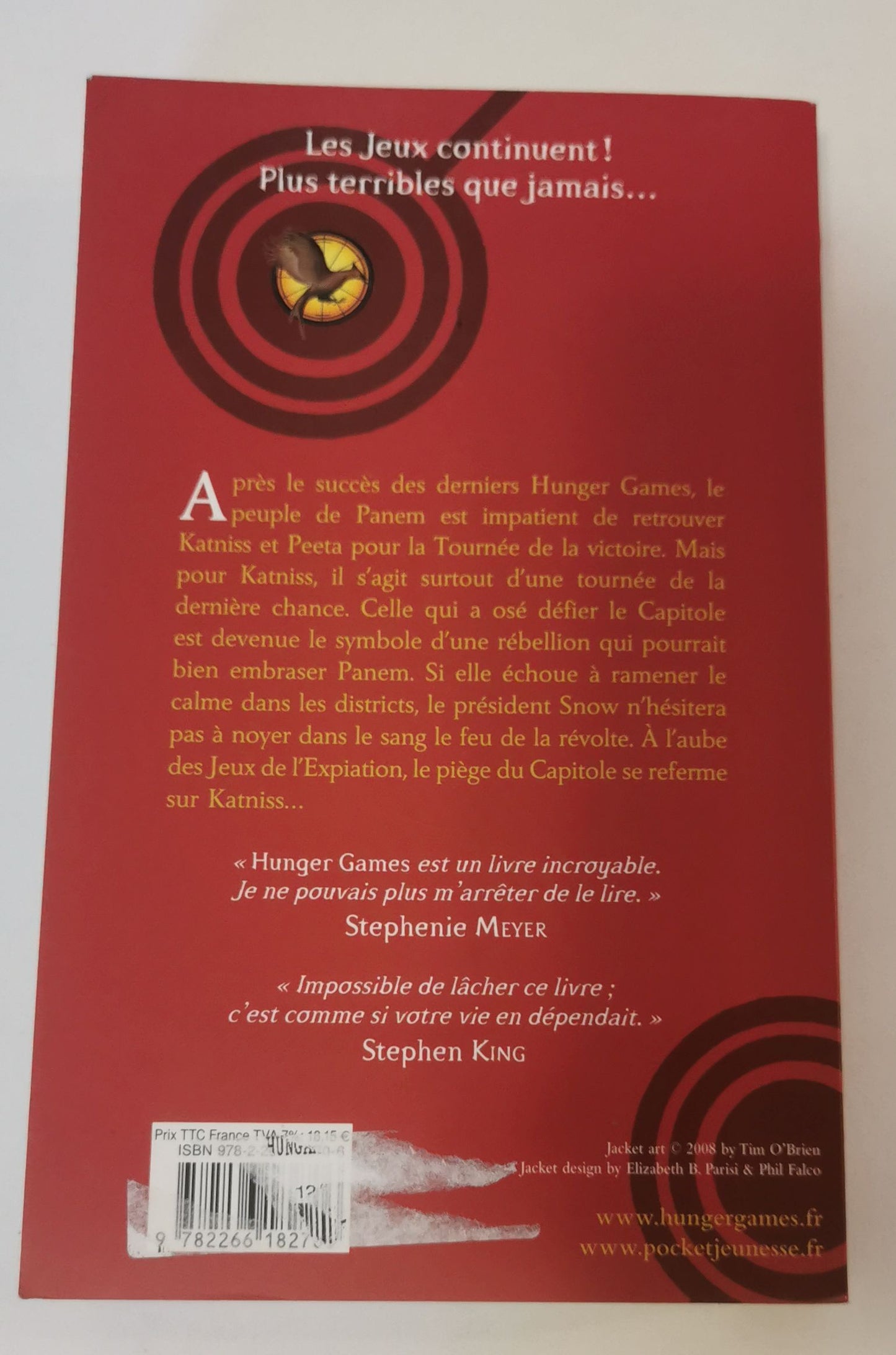 Roman Hunger Games - Tome 2 L'embrasement