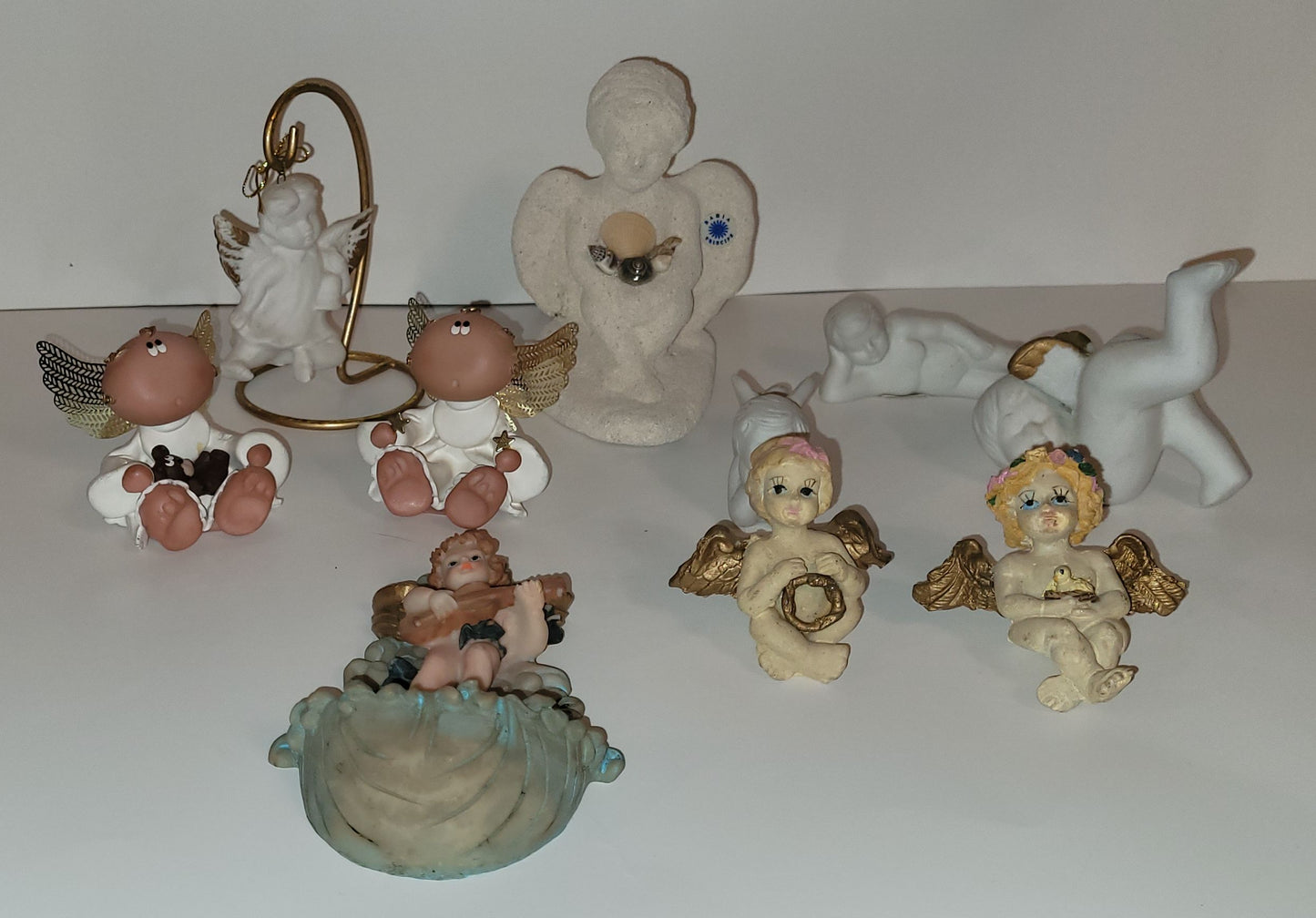 Anges en céramique
