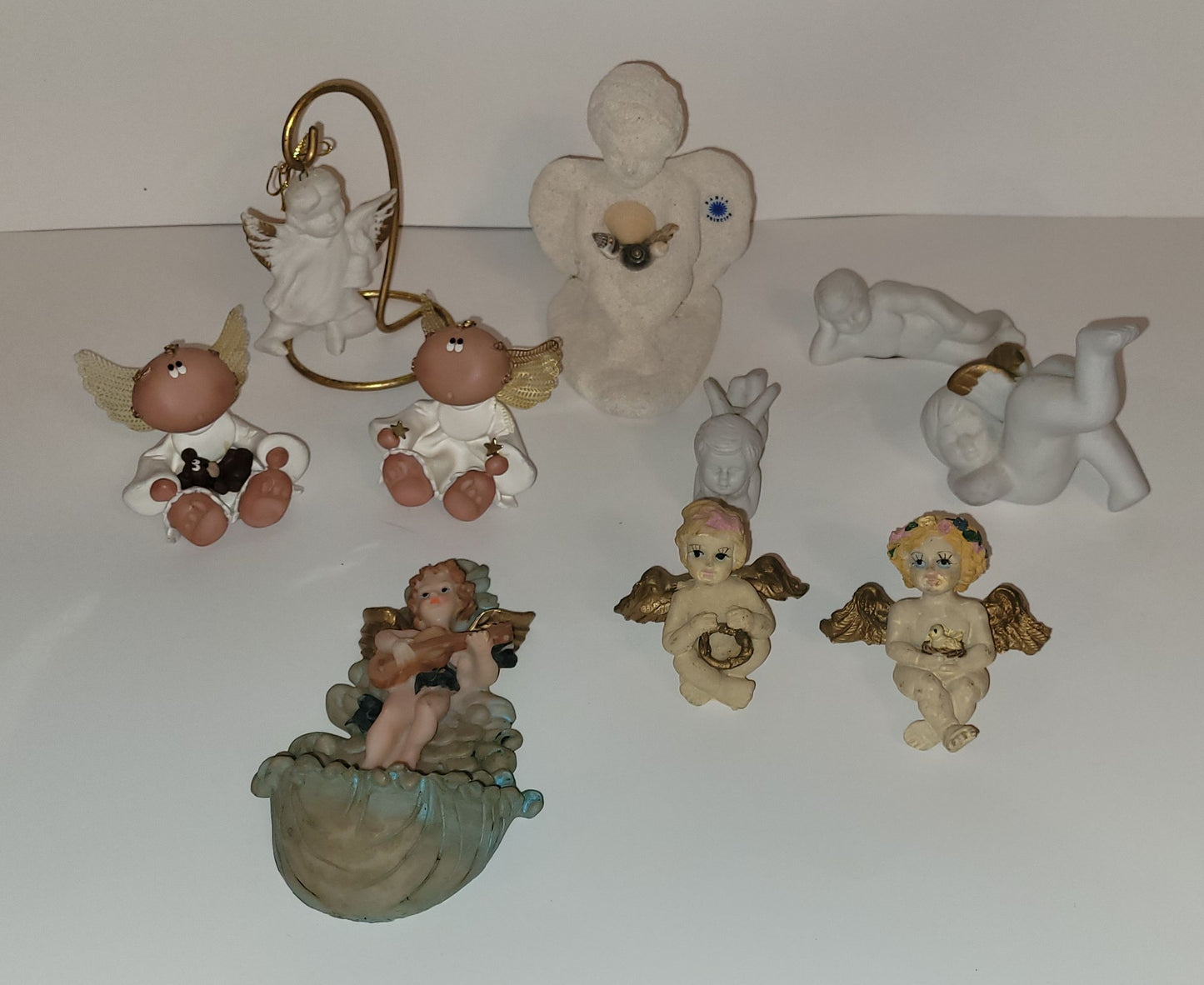 Anges en céramique