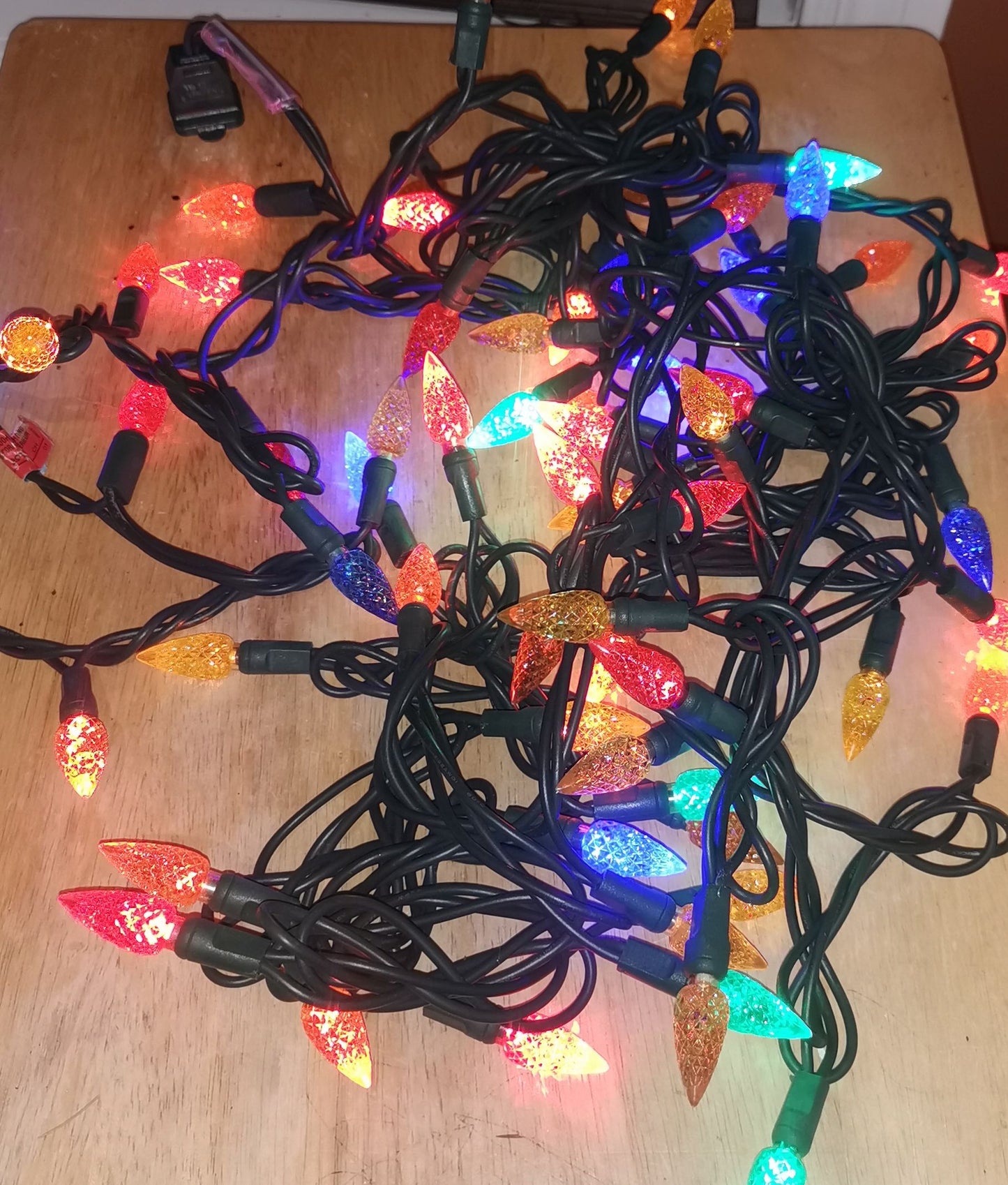 Jeux de lumières DEL multicolores