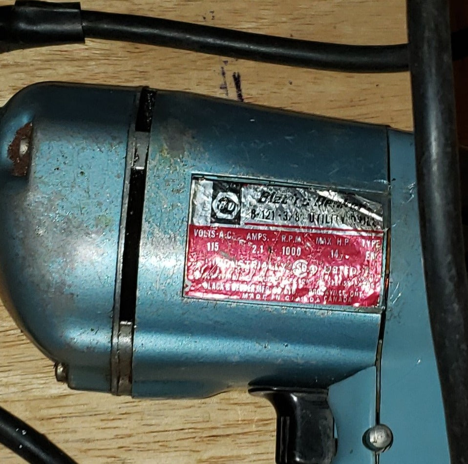 Perceuse électrique 3/8'' Black N'Decker