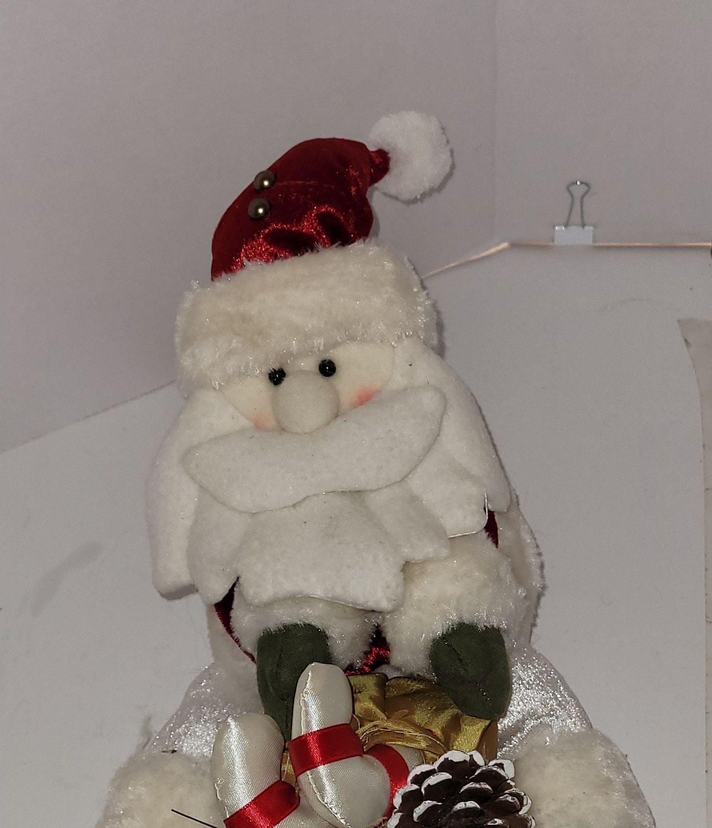 Père Noël sur luge