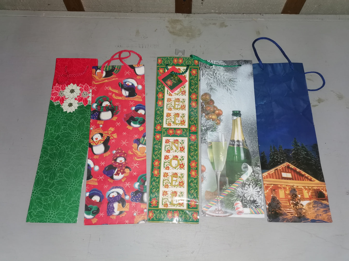 Sacs cadeaux pour bouteille
