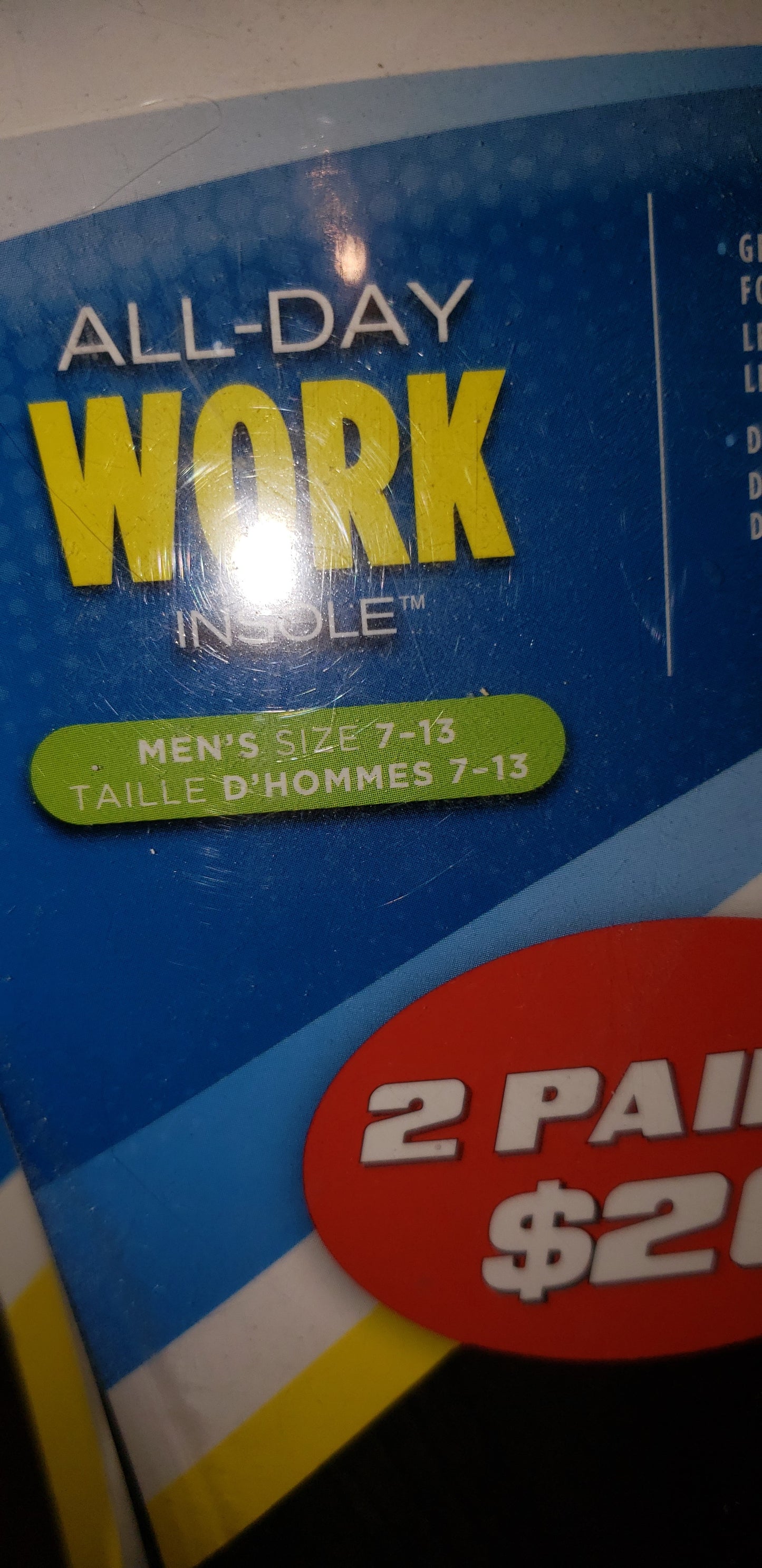 Semelle pour soulier d'homme