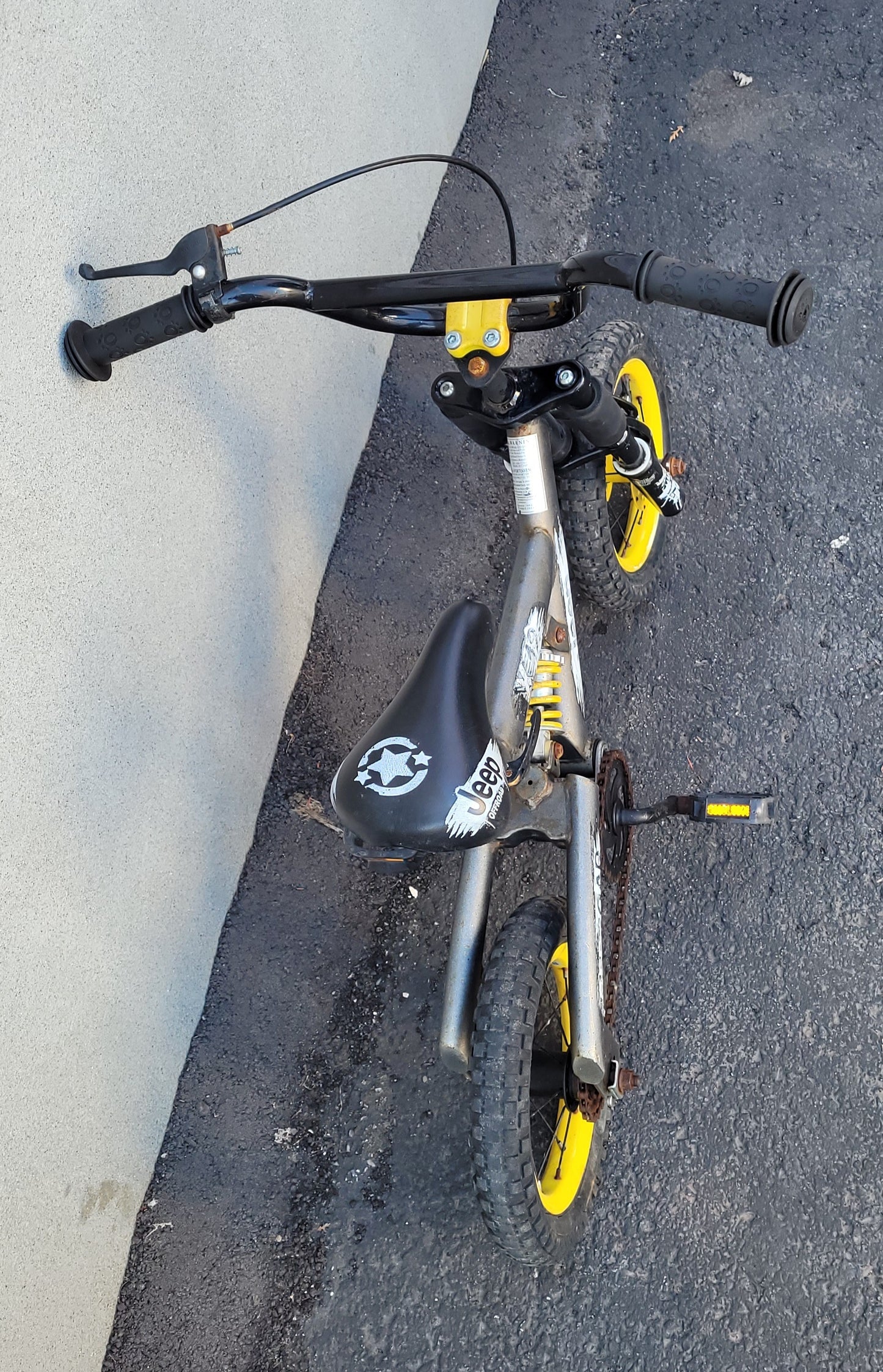 Vélo 12.5'' Jeep Offroad