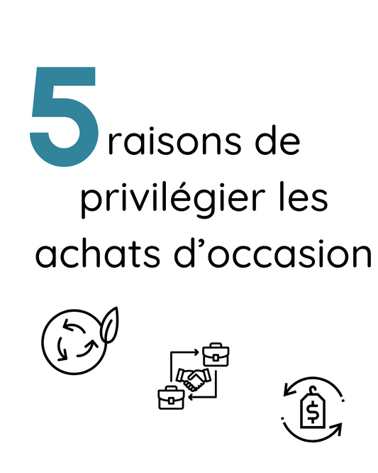 5 raisons de privilégier les achats d’occasion