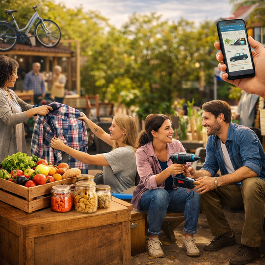 Économie de partage : 5 astuces simples pour consommer moins, mieux et plus intelligemment