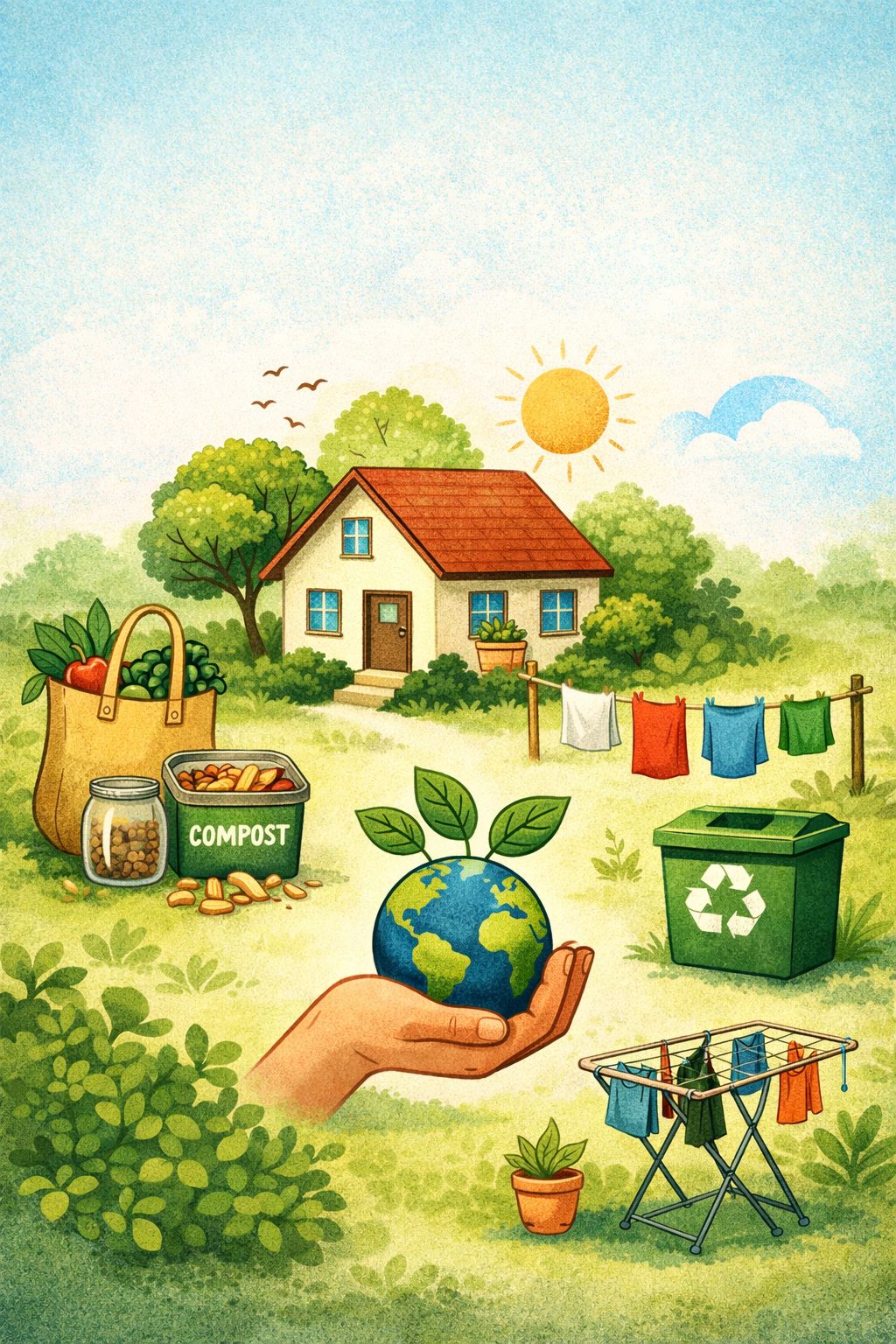 Réduire son empreinte écologique à la maison : les petits gestes qui comptent