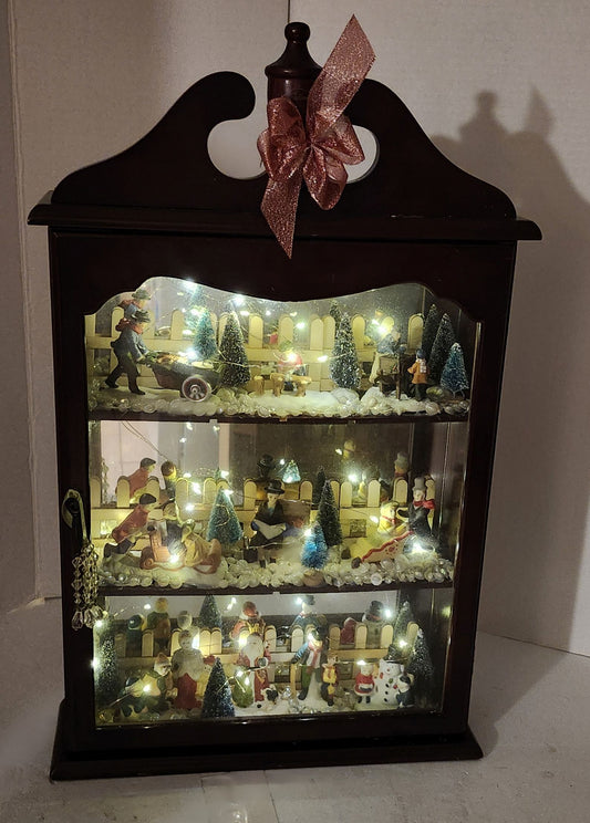 Armoire décorative illuminée