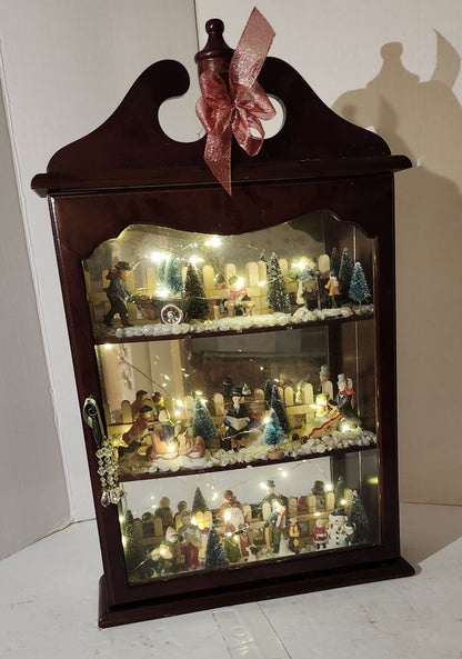 Armoire décorative illuminée
