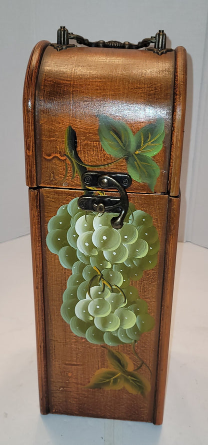 Boîte en bois pour bouteille de vin