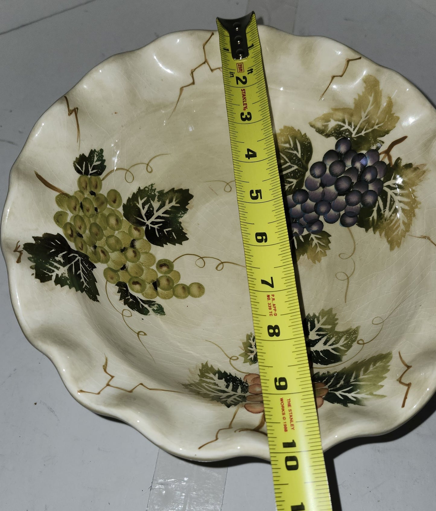 Bol à fruits sur pied