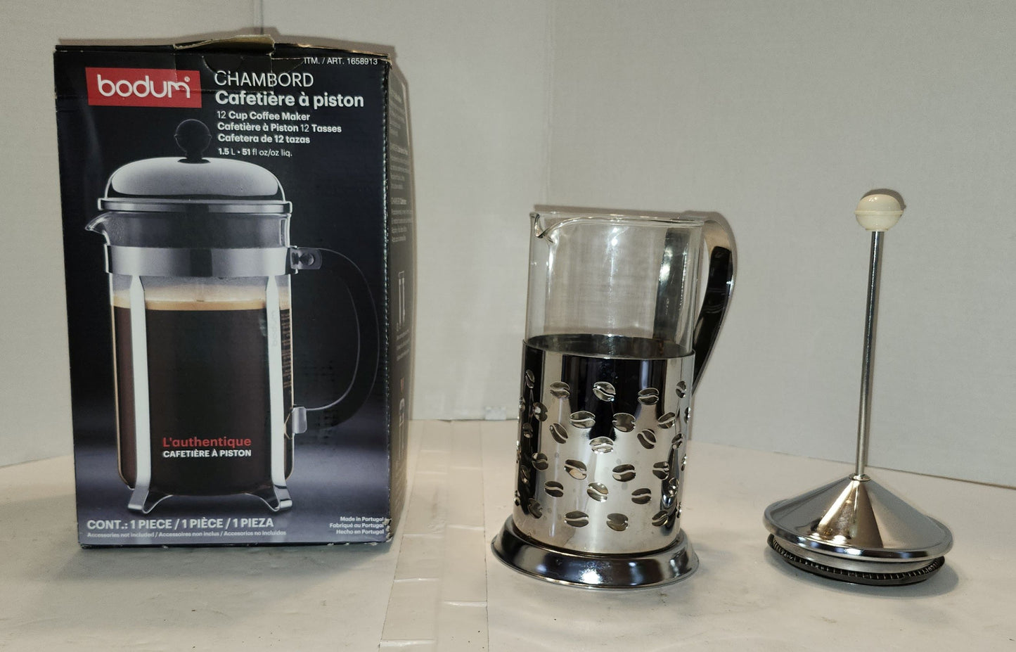 Cafetière 12 tasses Bodum Chambord