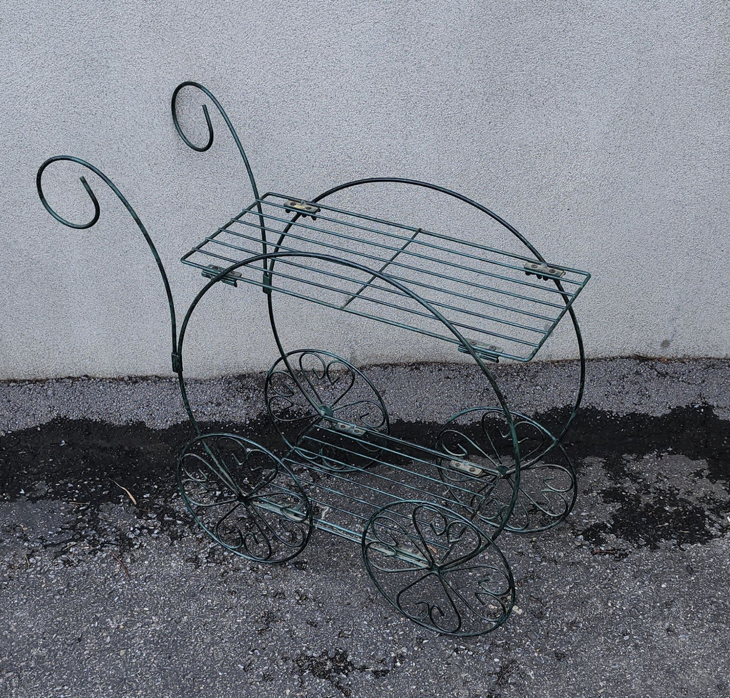 Support en métal pour plantes
