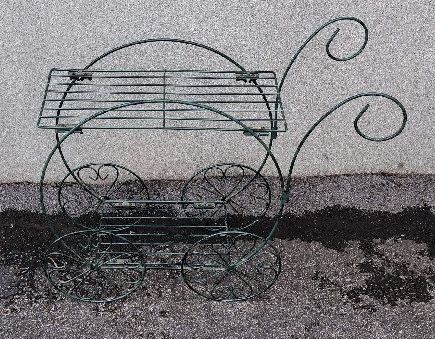 Support en métal pour plantes