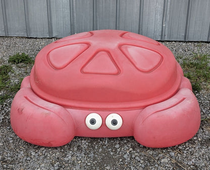 Carré de sable en forme de crabe