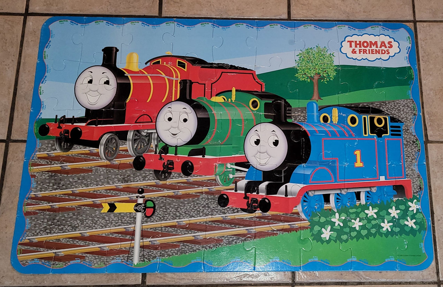 Casse-tête géant 46 morceaux Thomas le Train