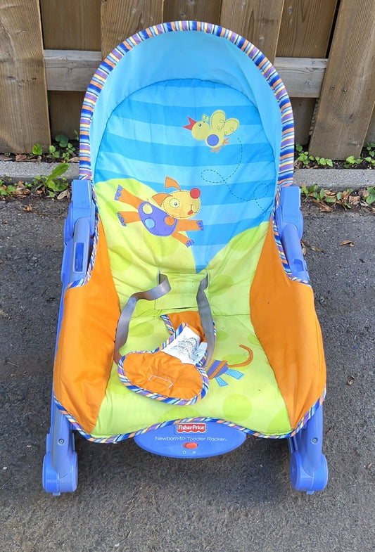 Chaise vibrante Fisher Price