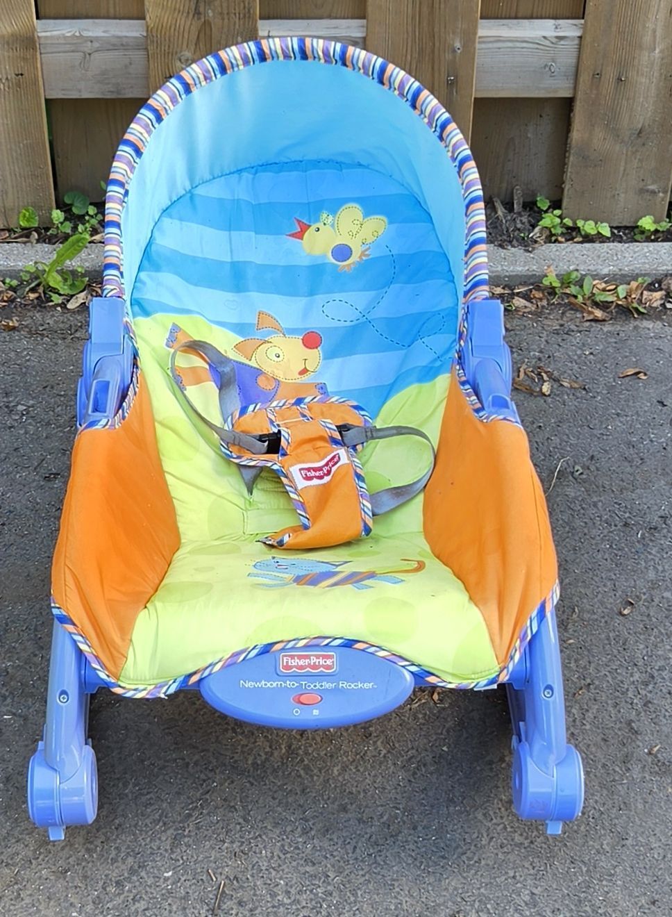 Chaise vibrante Fisher Price
