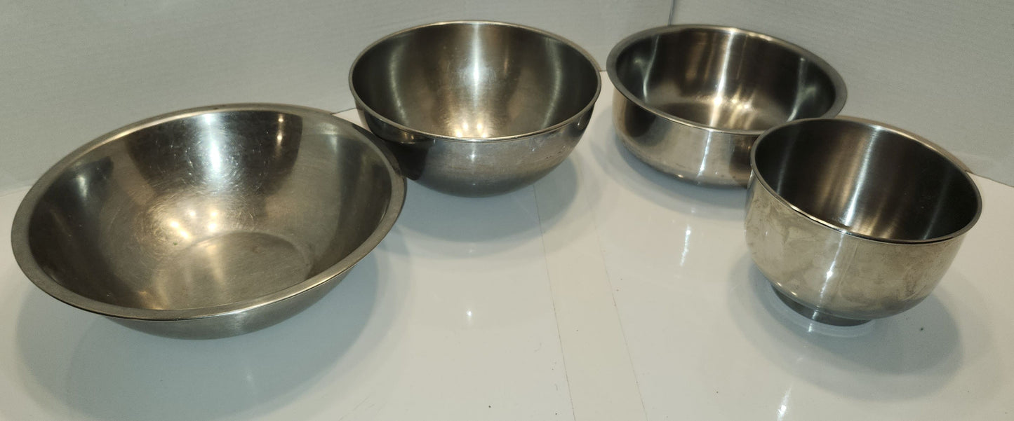 Bol à mélanger en inox / Cul de poule