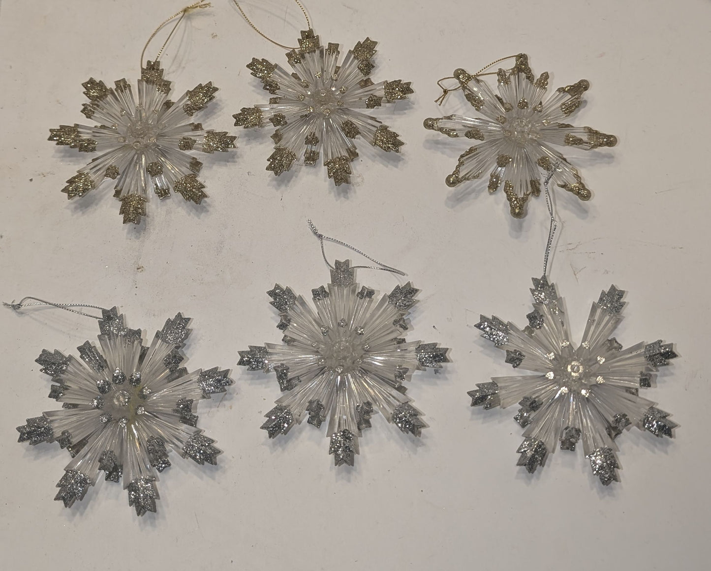 Décoration en flocons