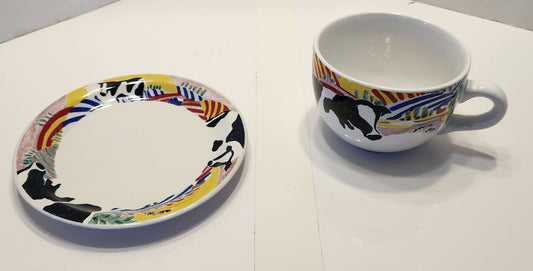 Ensemble de bol-tasse