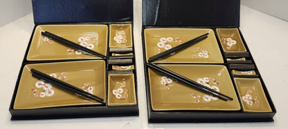 Ensemble d'assiette pour sushi