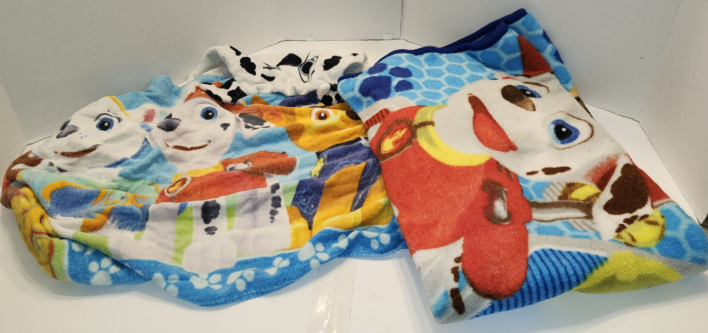 Ensemble de serviette et couverture de Pat'Patrouille