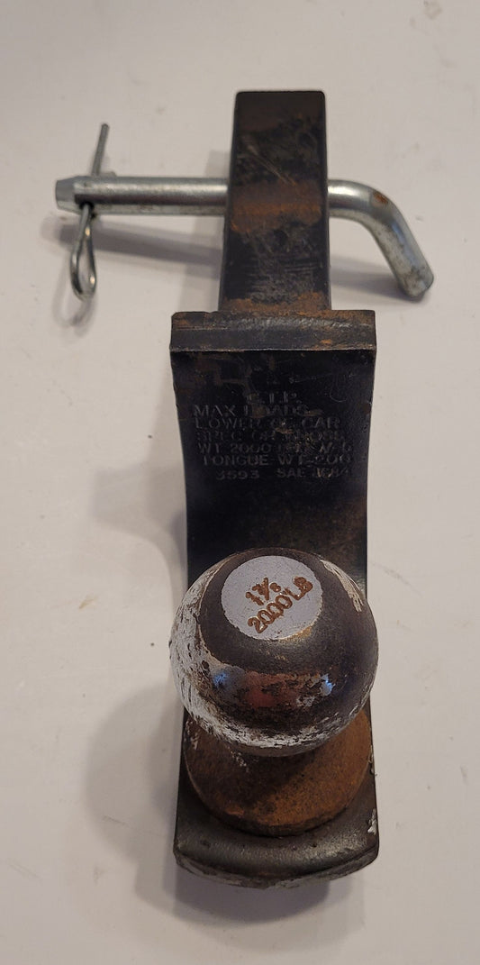 Hitch 1-1/4'' avec boule 7/8''