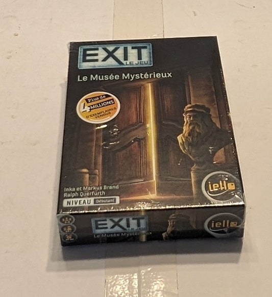 Jeu Exit Le musée Mystérieux