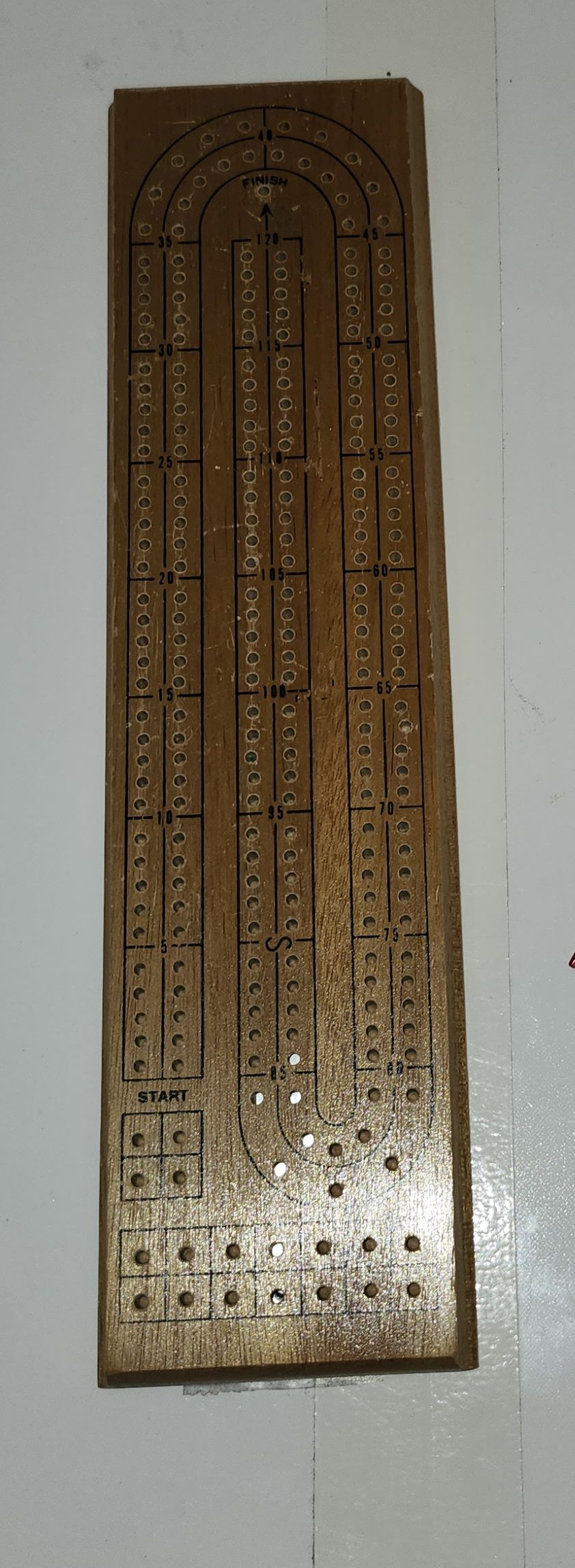 Jeu de crible en bois