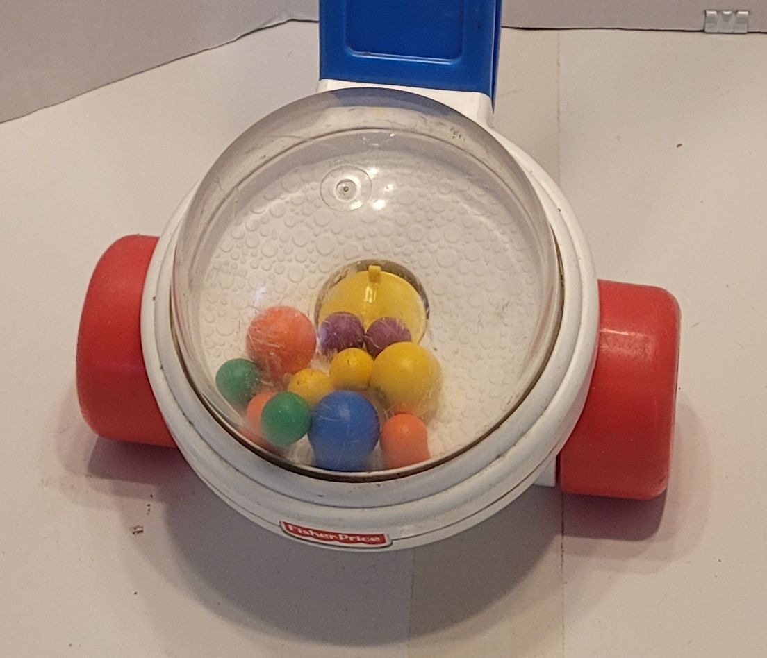 Buy Unknown Fisher-Price Poppity Pop Dump Truck A Push-Along Toy With Fine Motor Activities Buy Unknown Fisher-Price Poppity Pop Dump Truck A Push-Along Toy With Fine Motor Activities