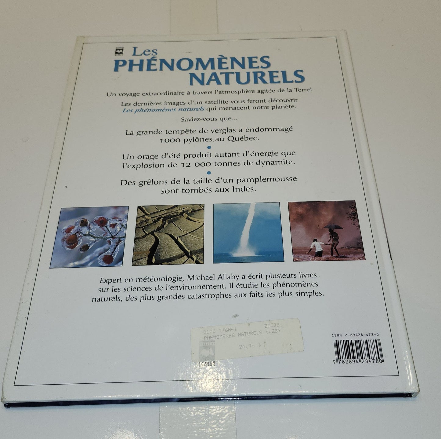 Livre Les phénomènes naturels