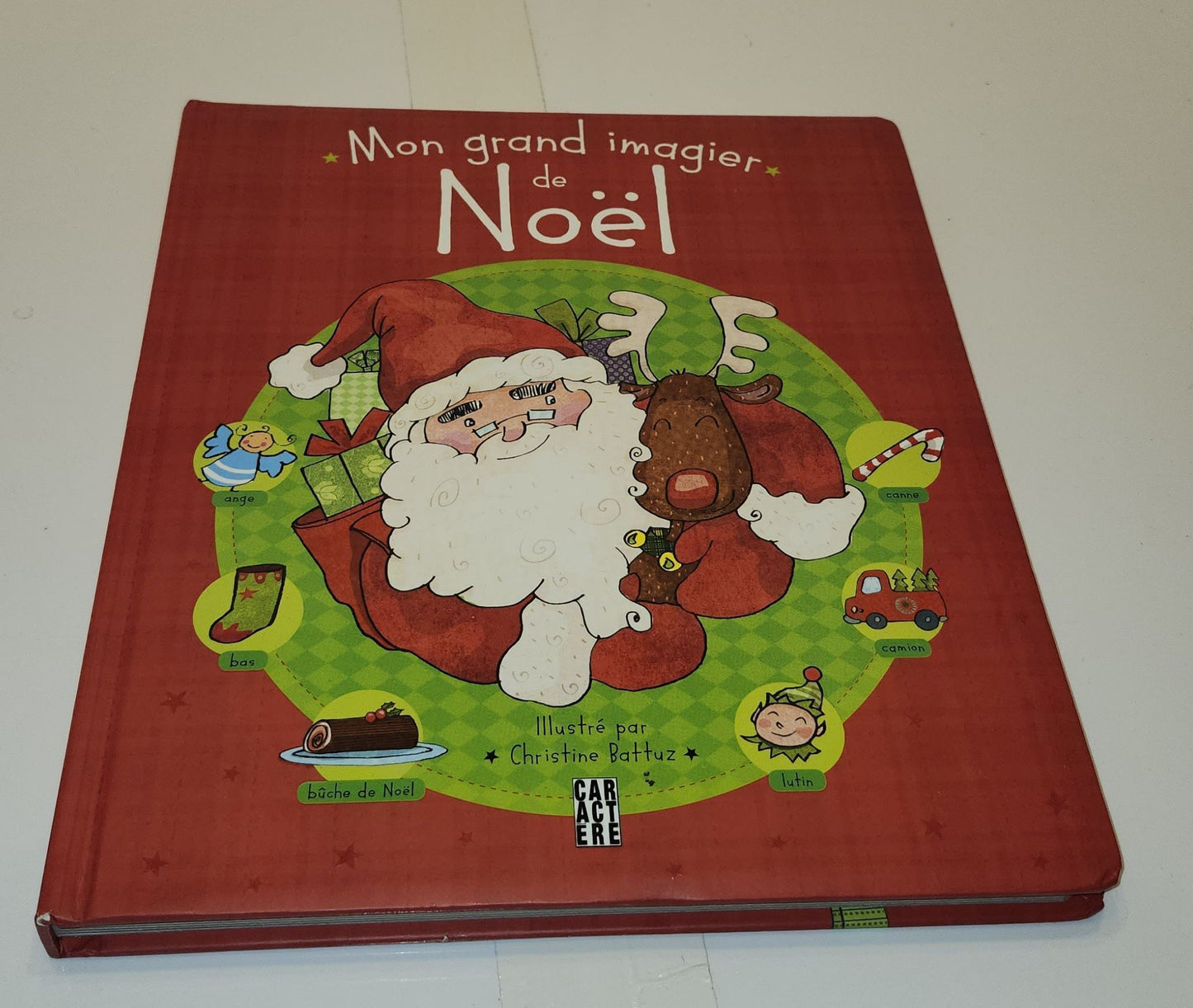 Livre Mon grand imagier de Noël