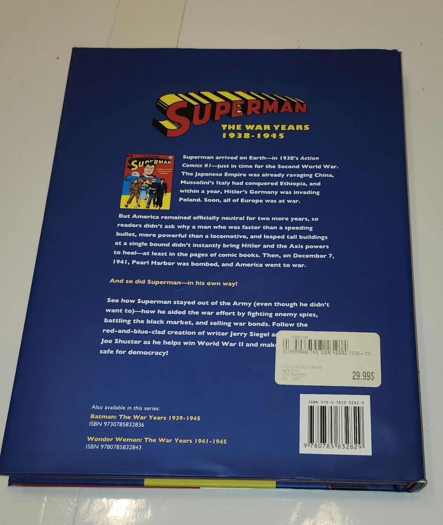 Livre Superman The War Year