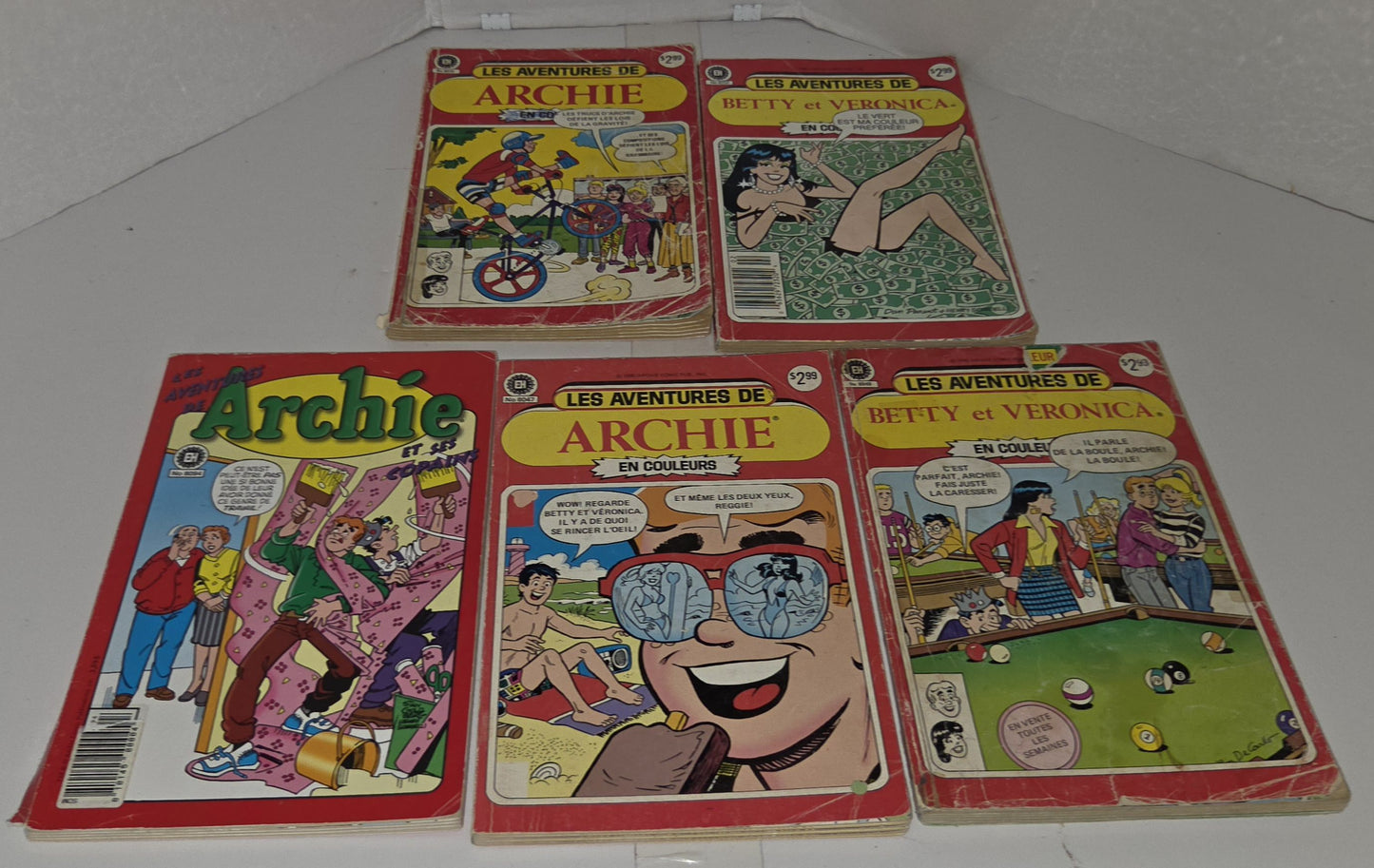 Livres Betty et Véronica