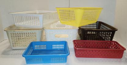 Paniers de plastique