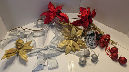 Décoration forales pour le sapin