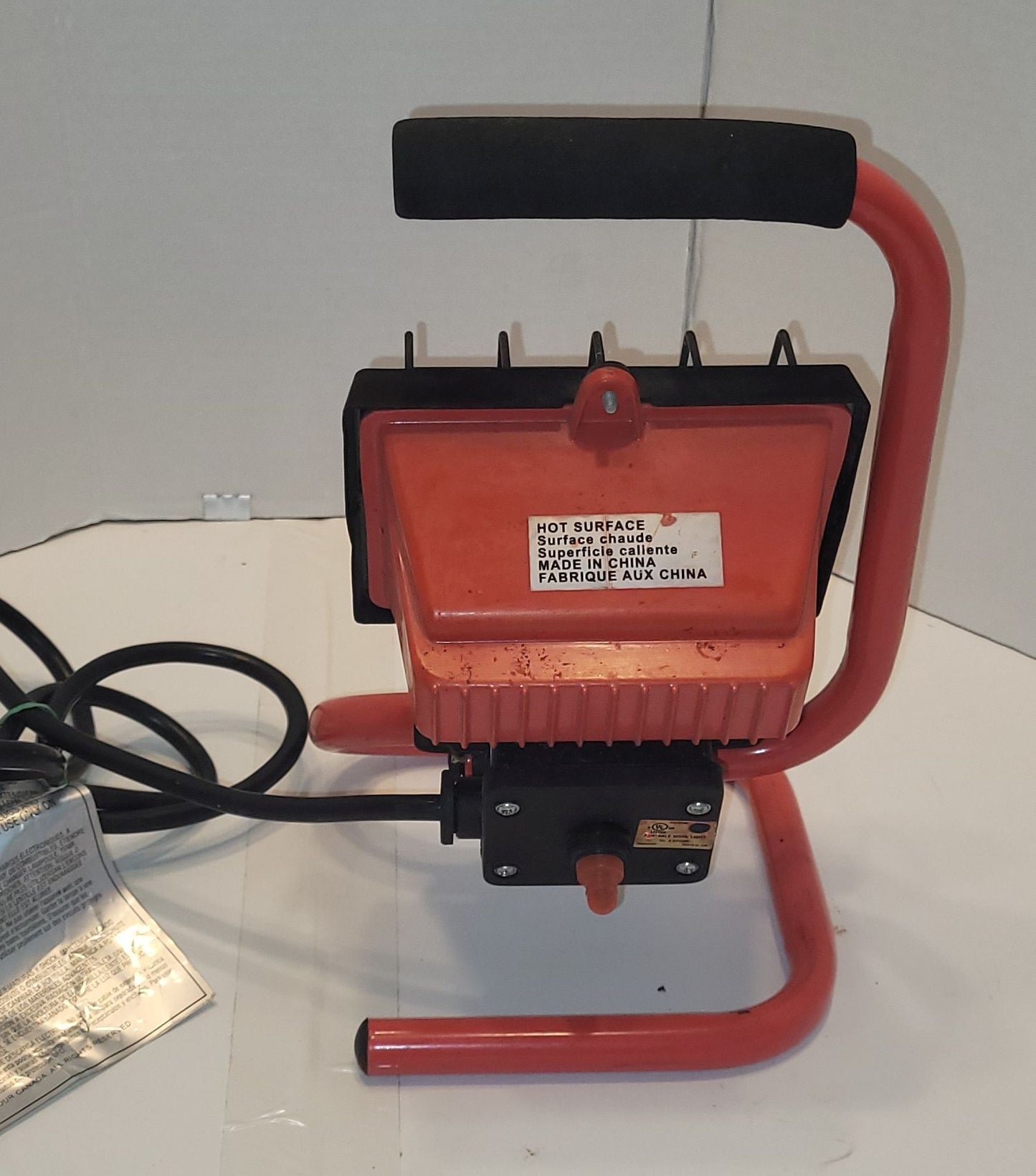 Lampe de chantier