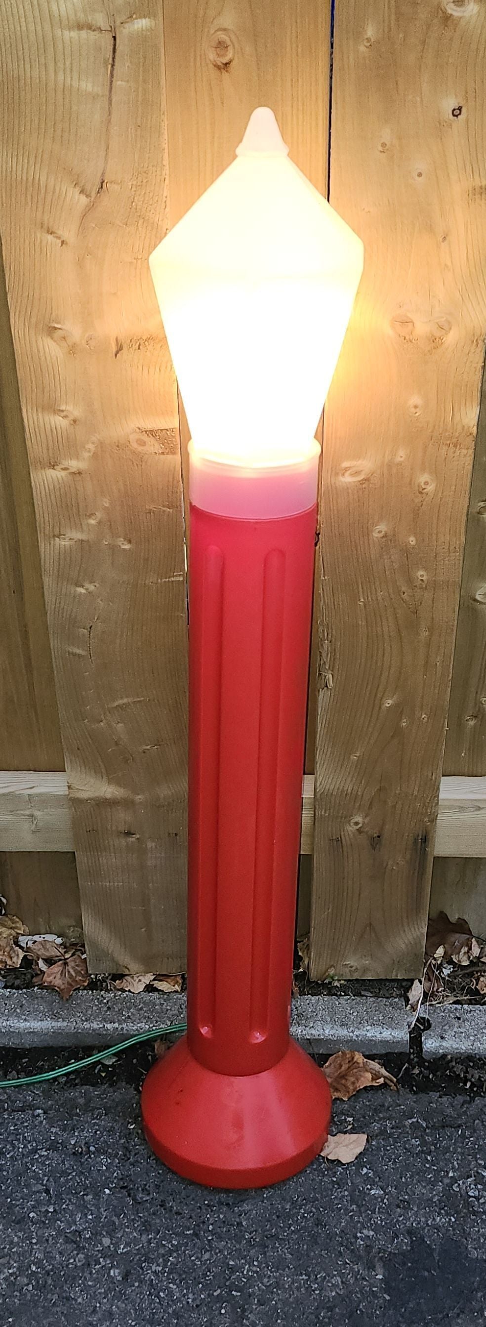 Chandelle en plastique
