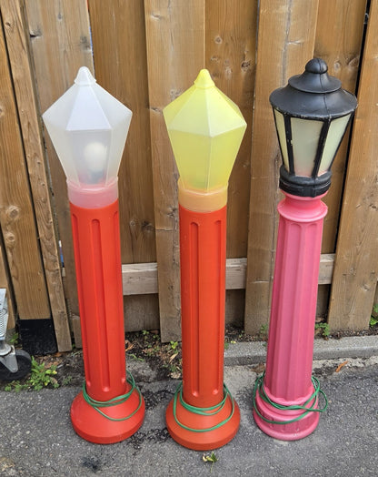 Chandelle en plastique