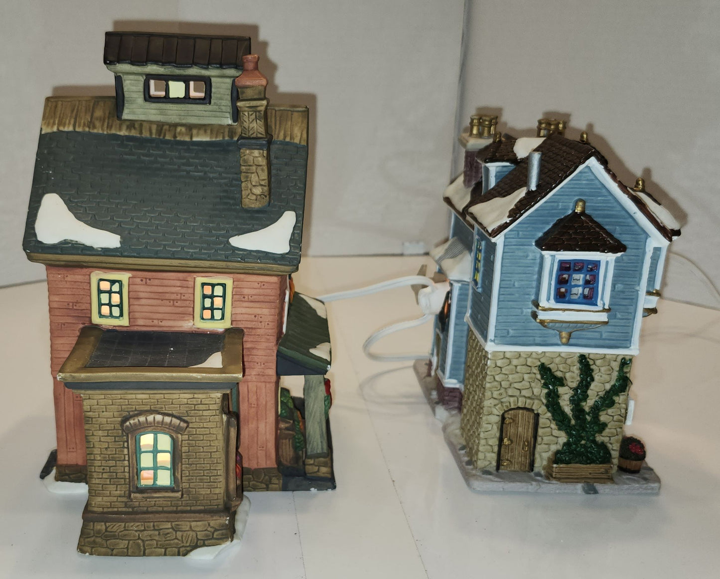 Maison en céramique pour village - Arline's Pie Shop avec Marché