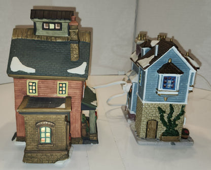 Maison en céramique pour village - Arline's Pie Shop avec Marché